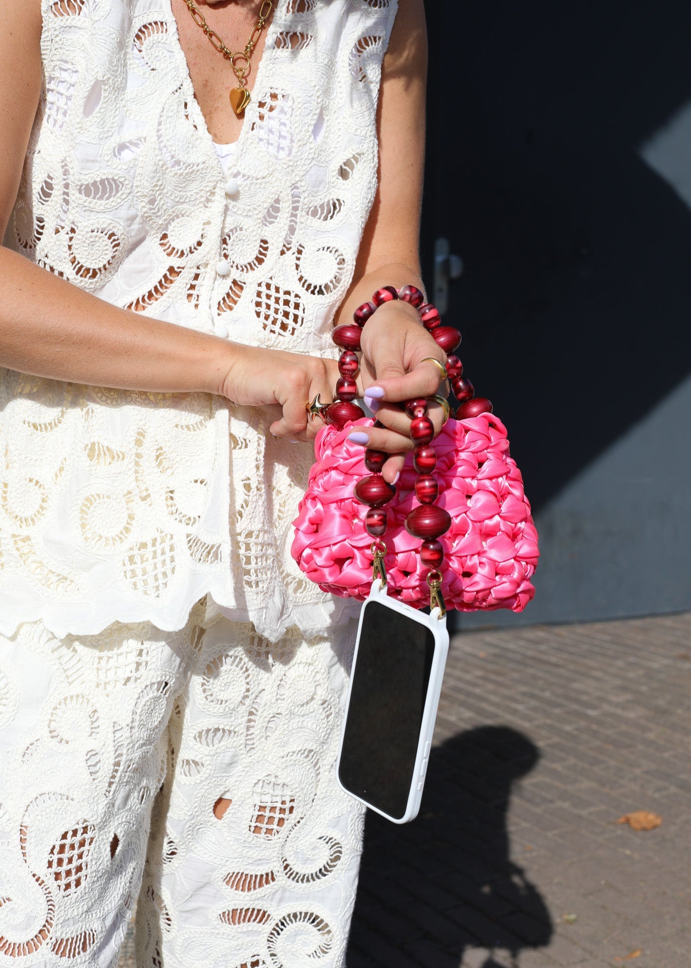 Laura Maree X NOTT cord pink - NOTT