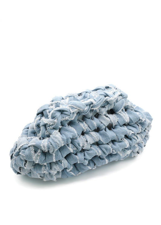 NOTT denim clutch
