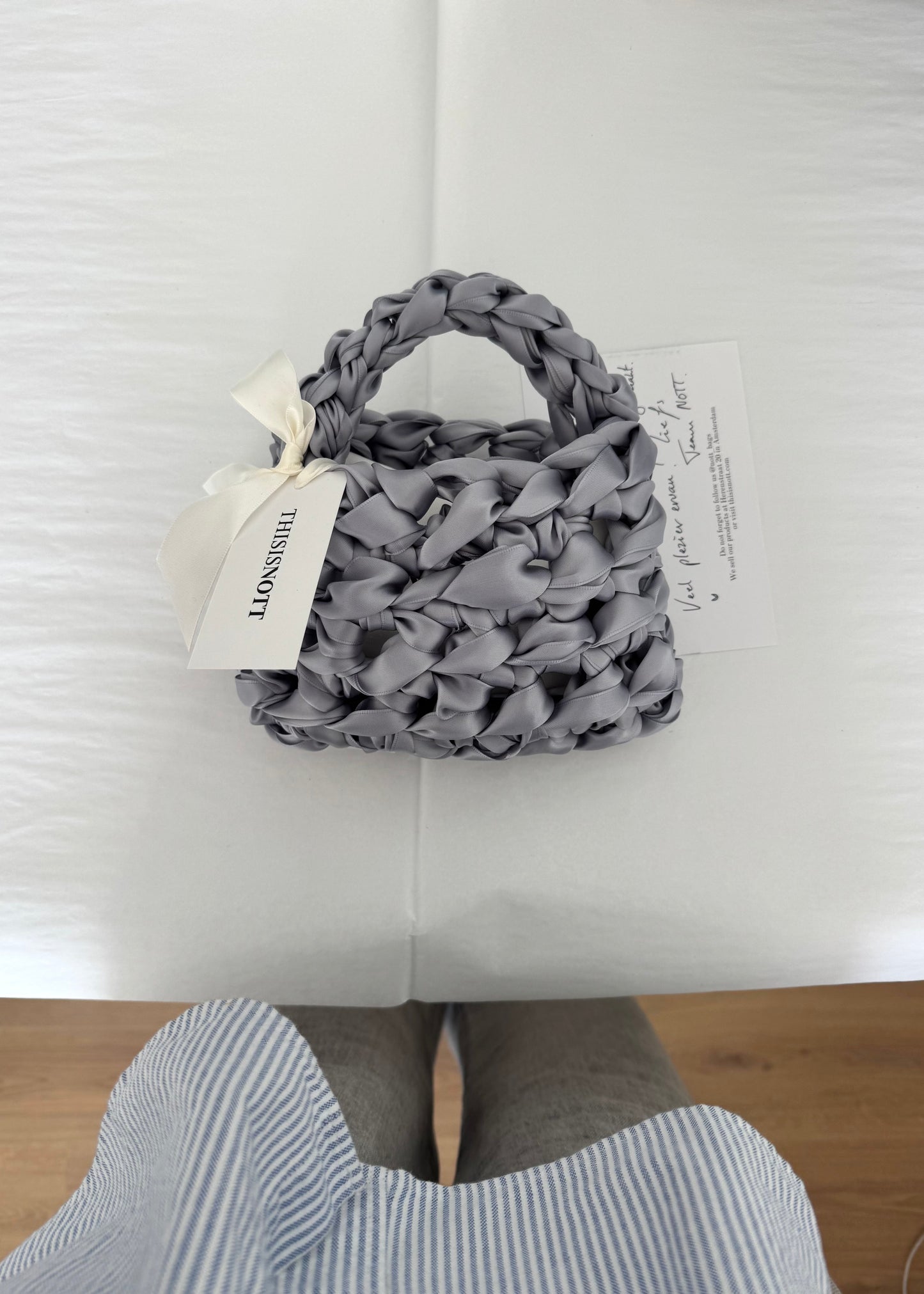 NOTTie mini silver π - NOTT