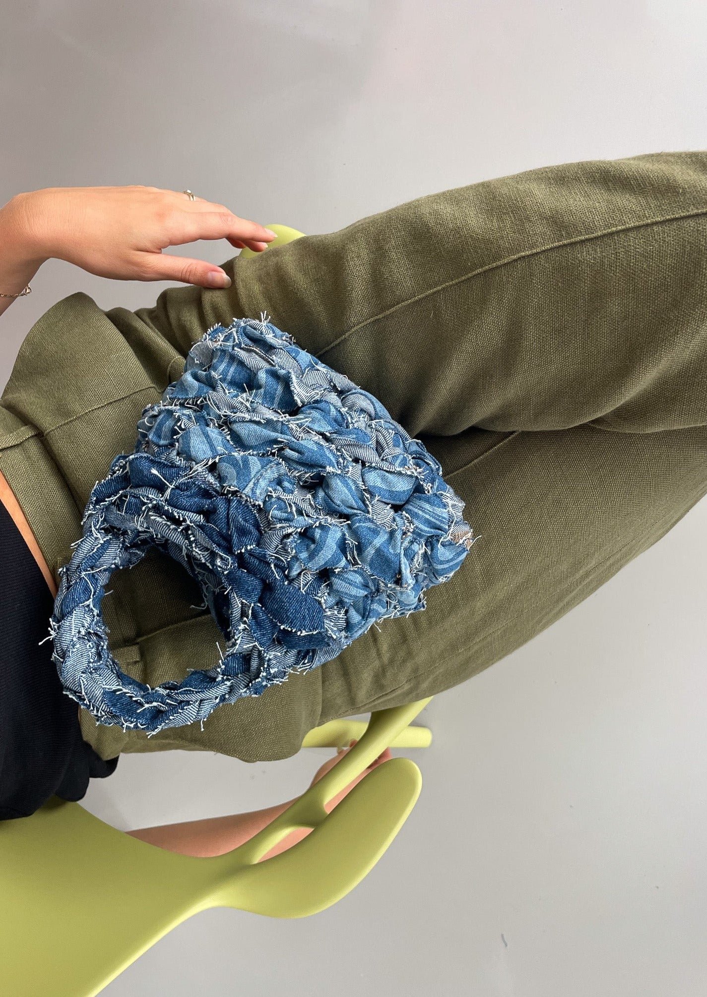 NOTT DENIM V swirl - NOTT