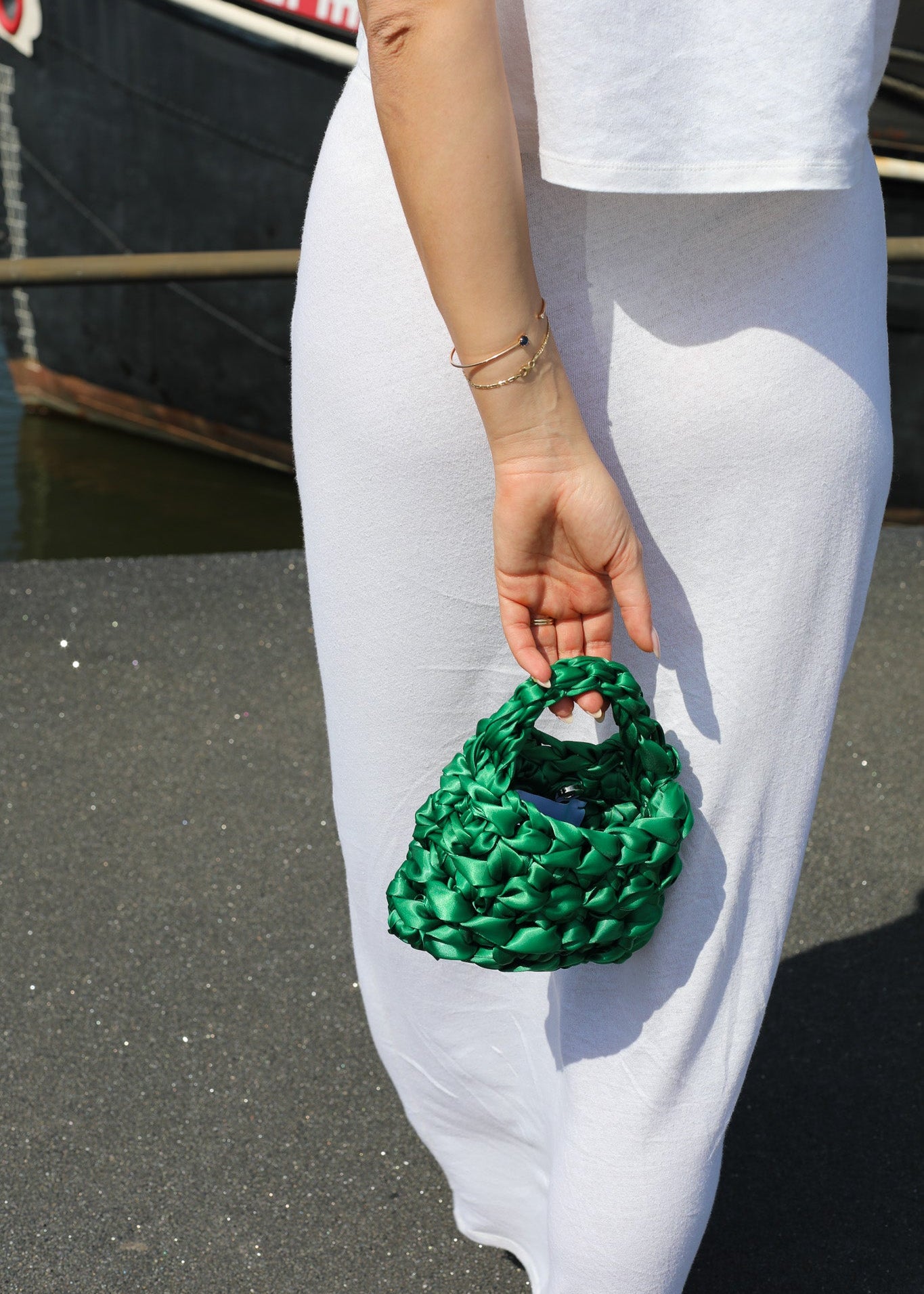 NOTTie mini emerald green 🎀