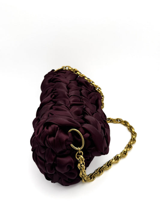 NOTT chain burgundy raisin