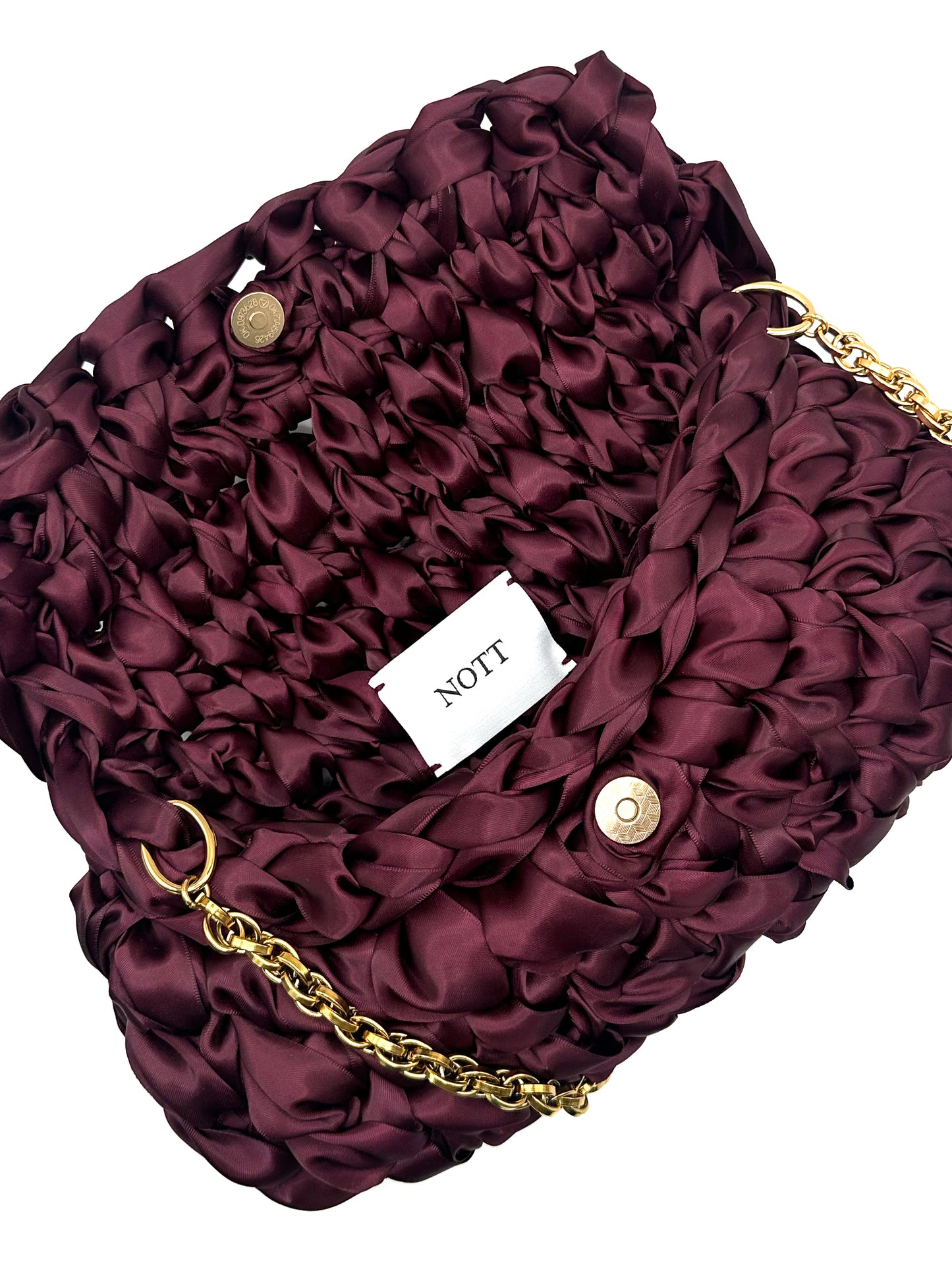 NOTT chain burgundy raisin